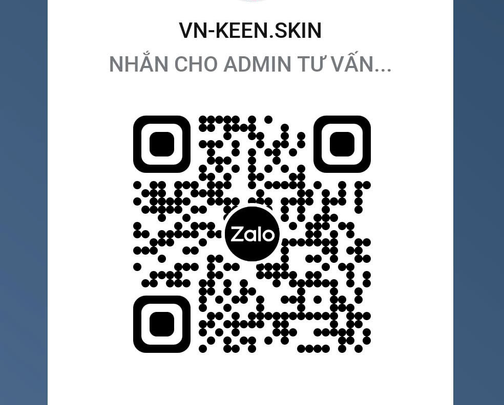 Mã QR Zalo liên hệ Admin VN-KEEN